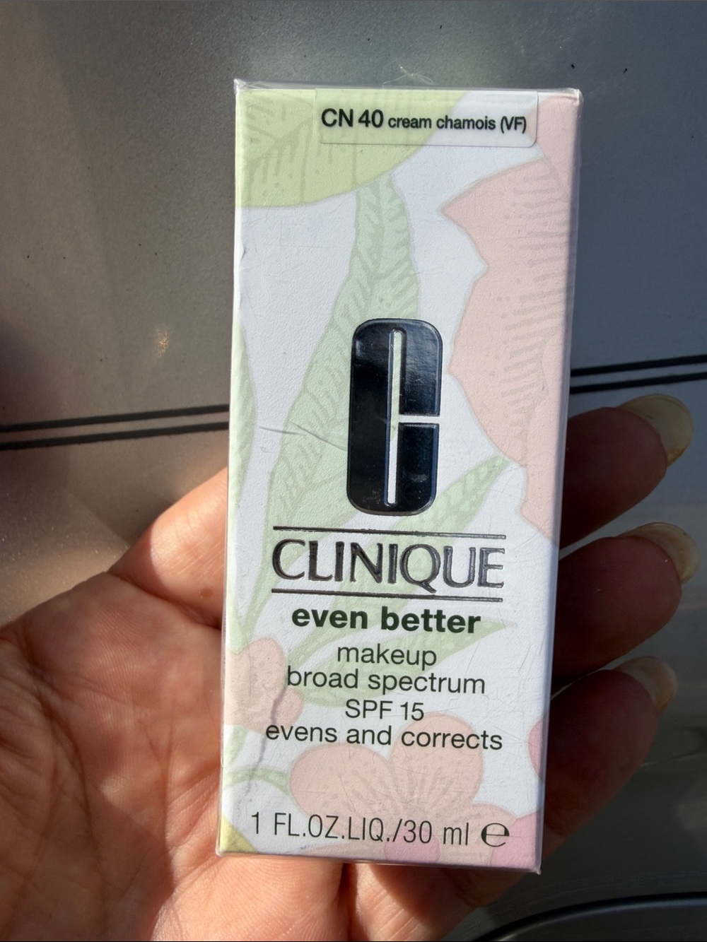 Clinique Even Better Makeup SPF 15 - CN 40 Cream Chamois NEW UNSEALED
